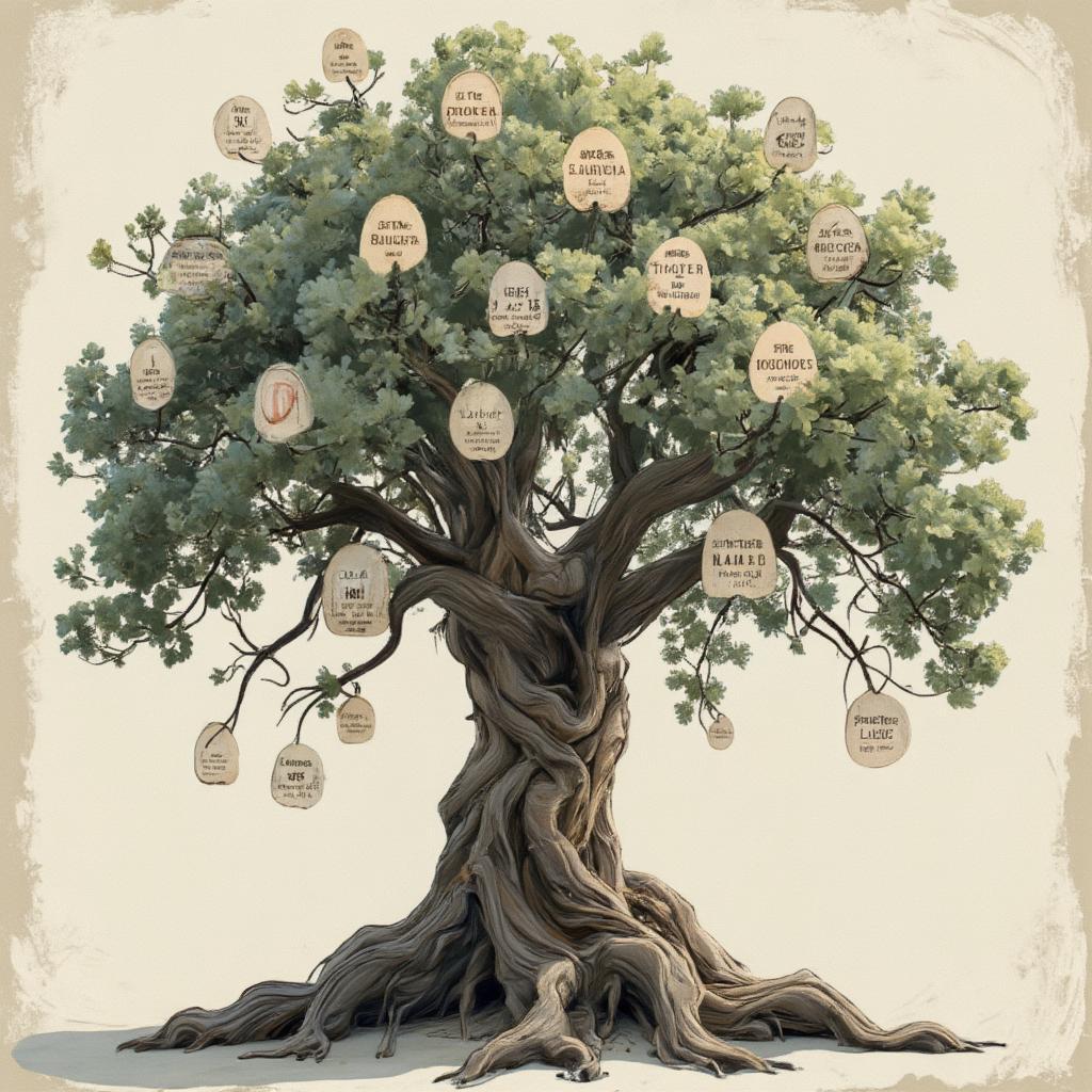 The Buendía Family Tree: A tapestry of love and loss