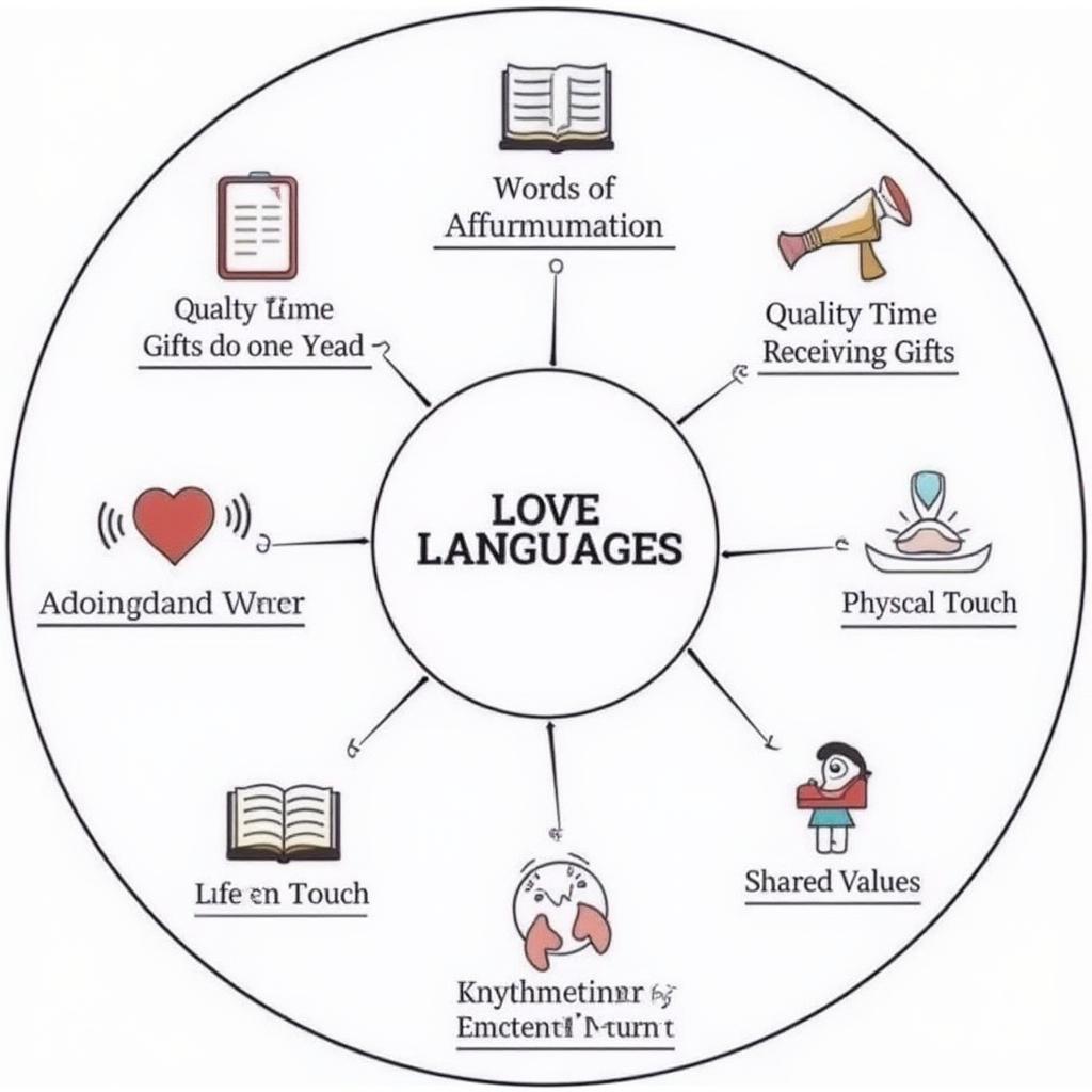 7 Love Languages Diagram