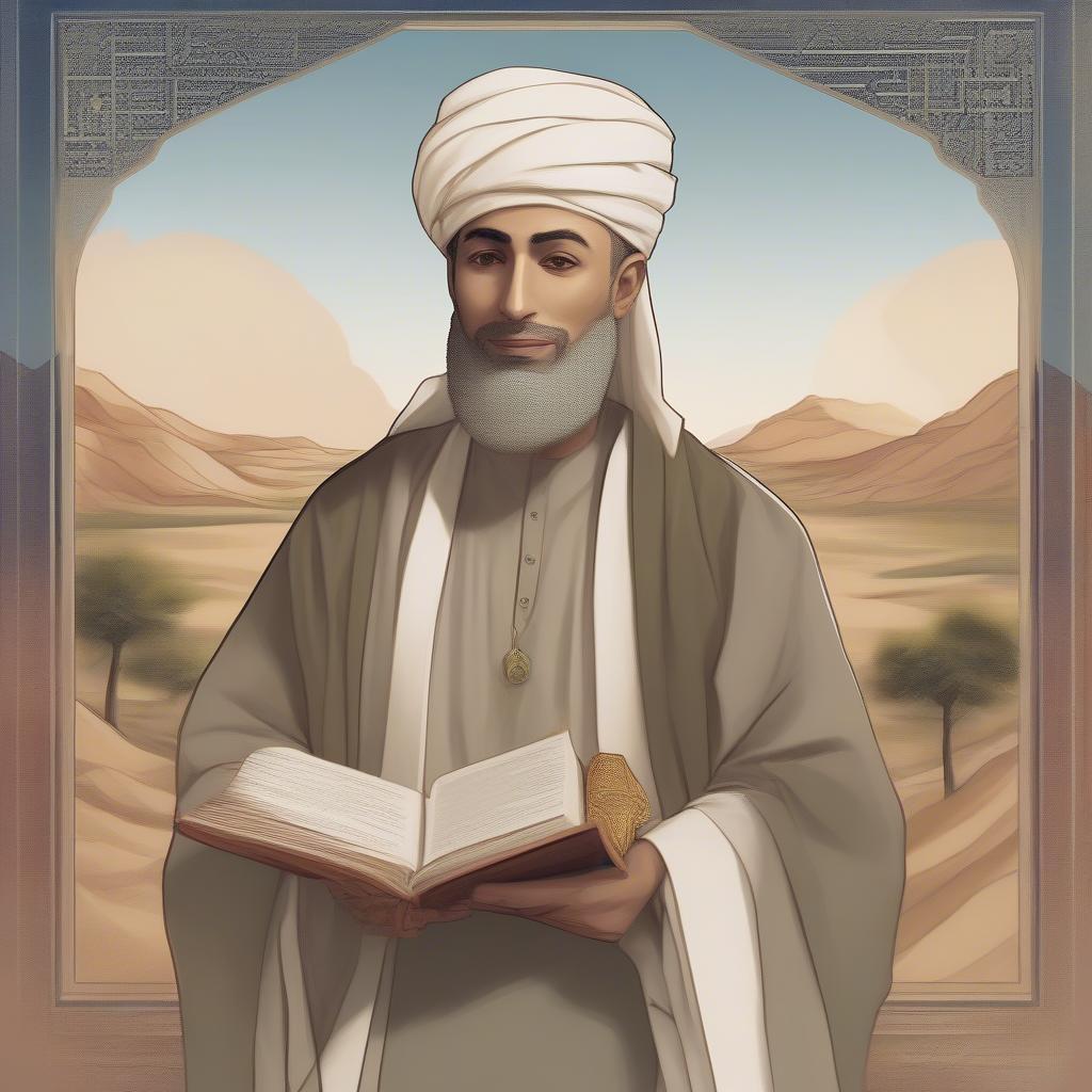 Portrait of Abdullah Ibn Mubarak