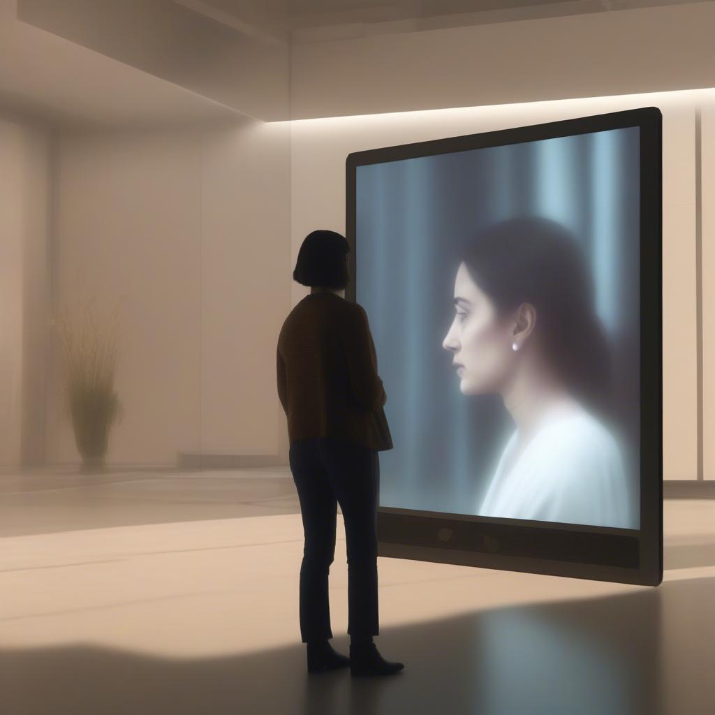 AI Video Technology for Communicating with Deceased Loved Ones