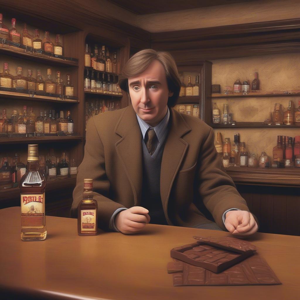 Alan Partridge at the Travel Tavern