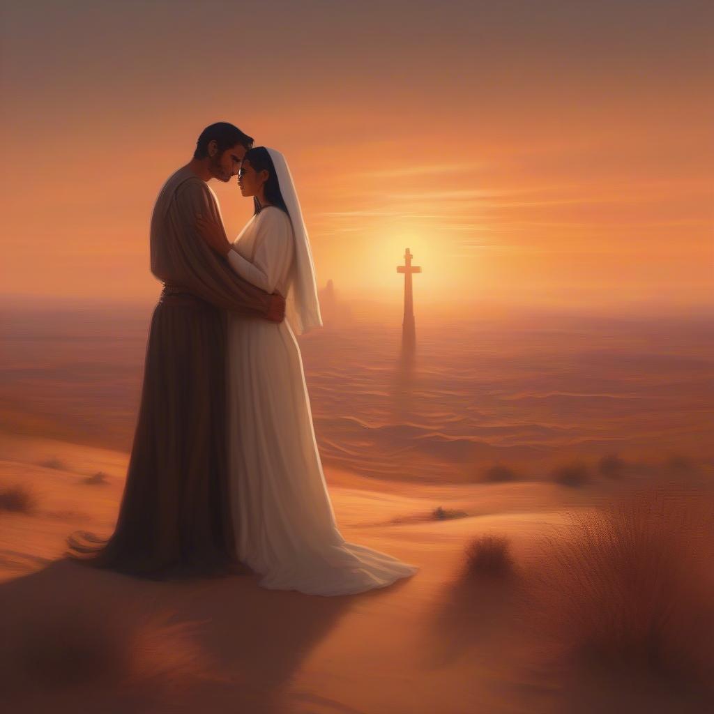 Santiago and Fatima's Love in the Desert