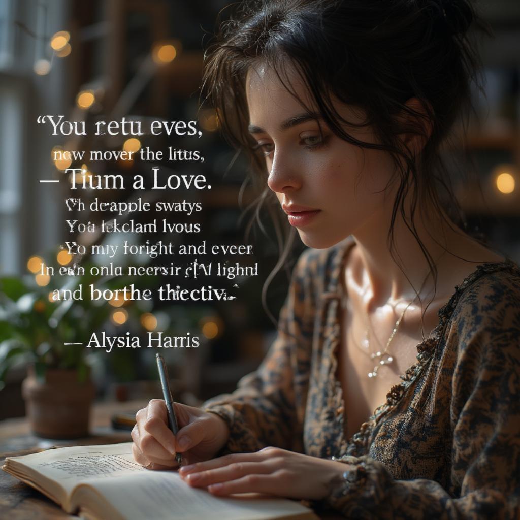 Alysia Harris quotes reflecting on modern romance