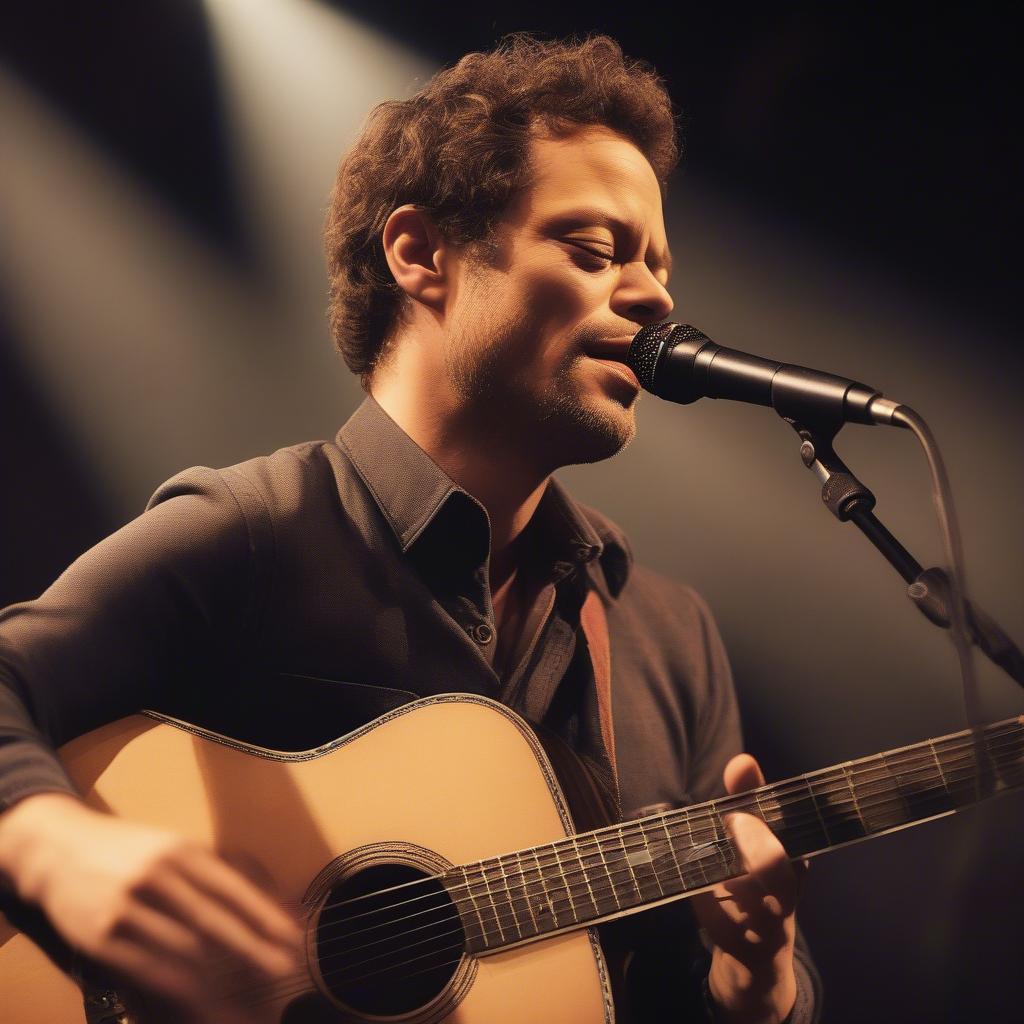 Amos Lee Performing Live