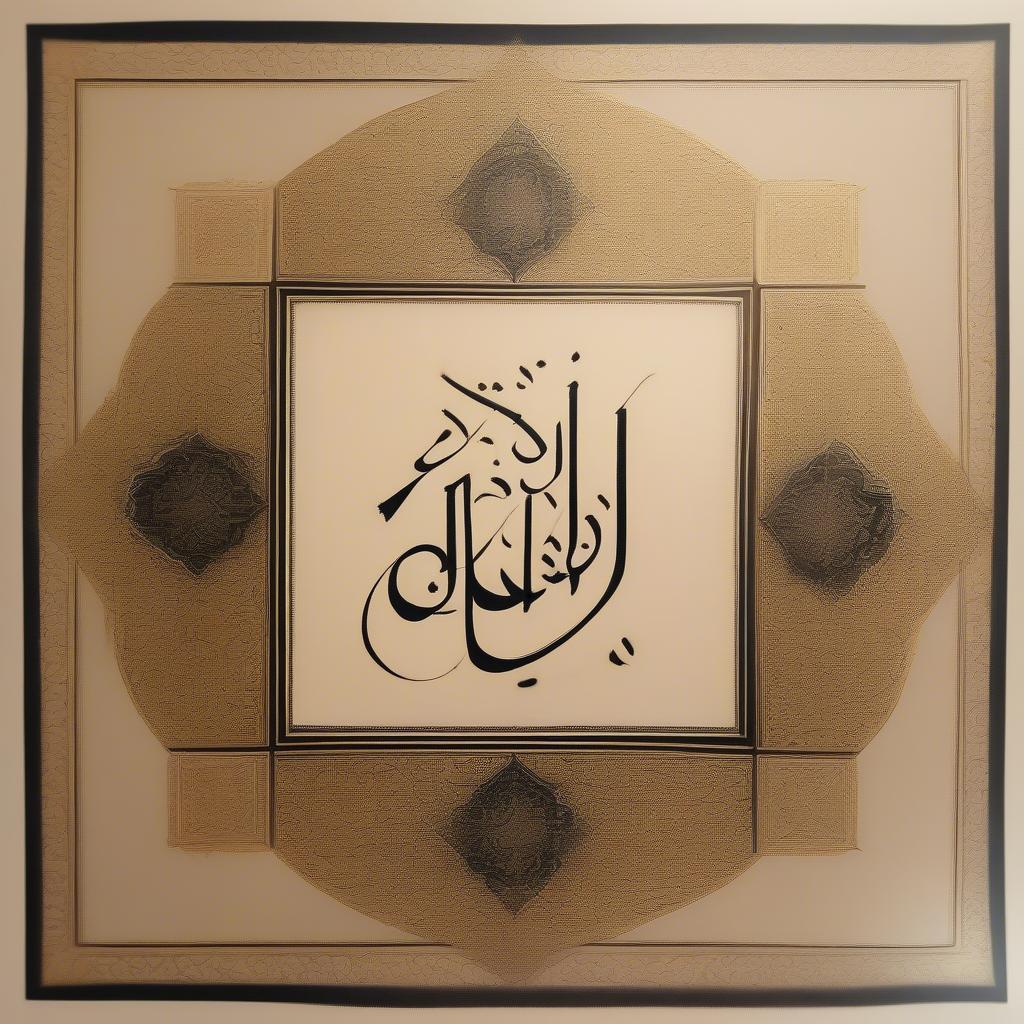 Arabic Calligraphy Love Quote