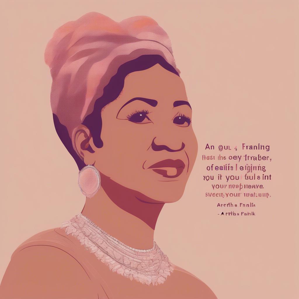 Aretha Franklin Self Love Quote