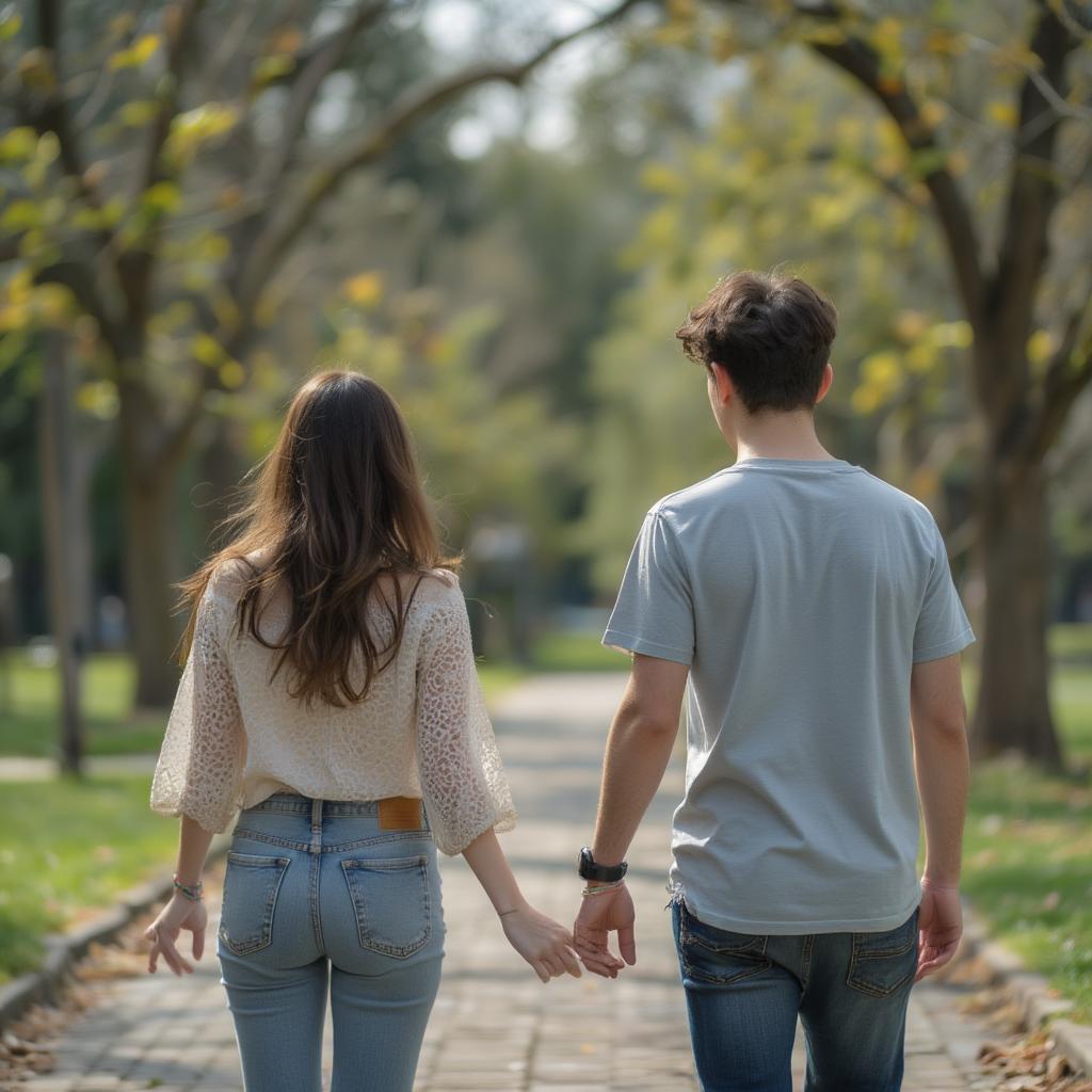 Couple avoiding conversation due to assumptions