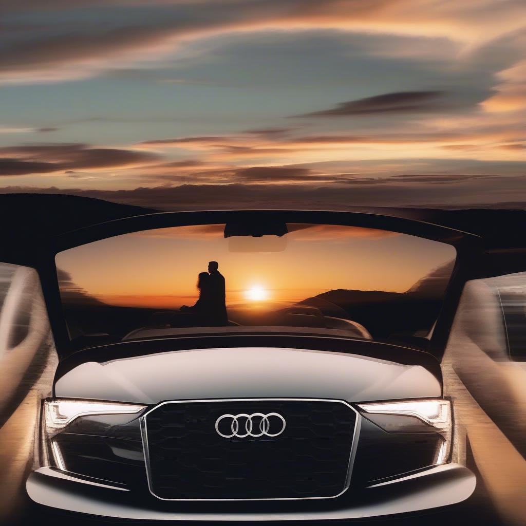 Audi Love Quote: Sunset Drive