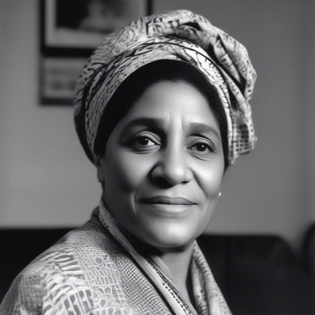 Audre Lorde Portrait