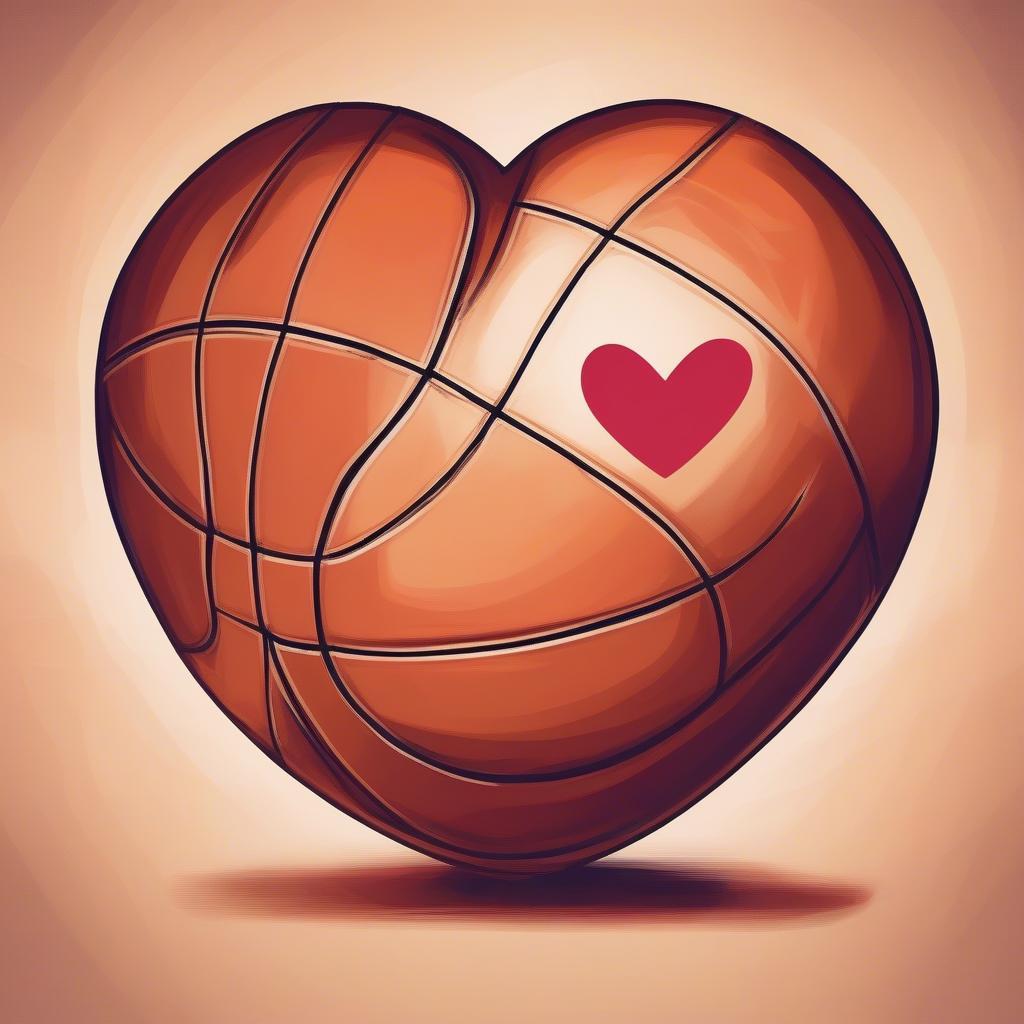 Basketball Heart Romance