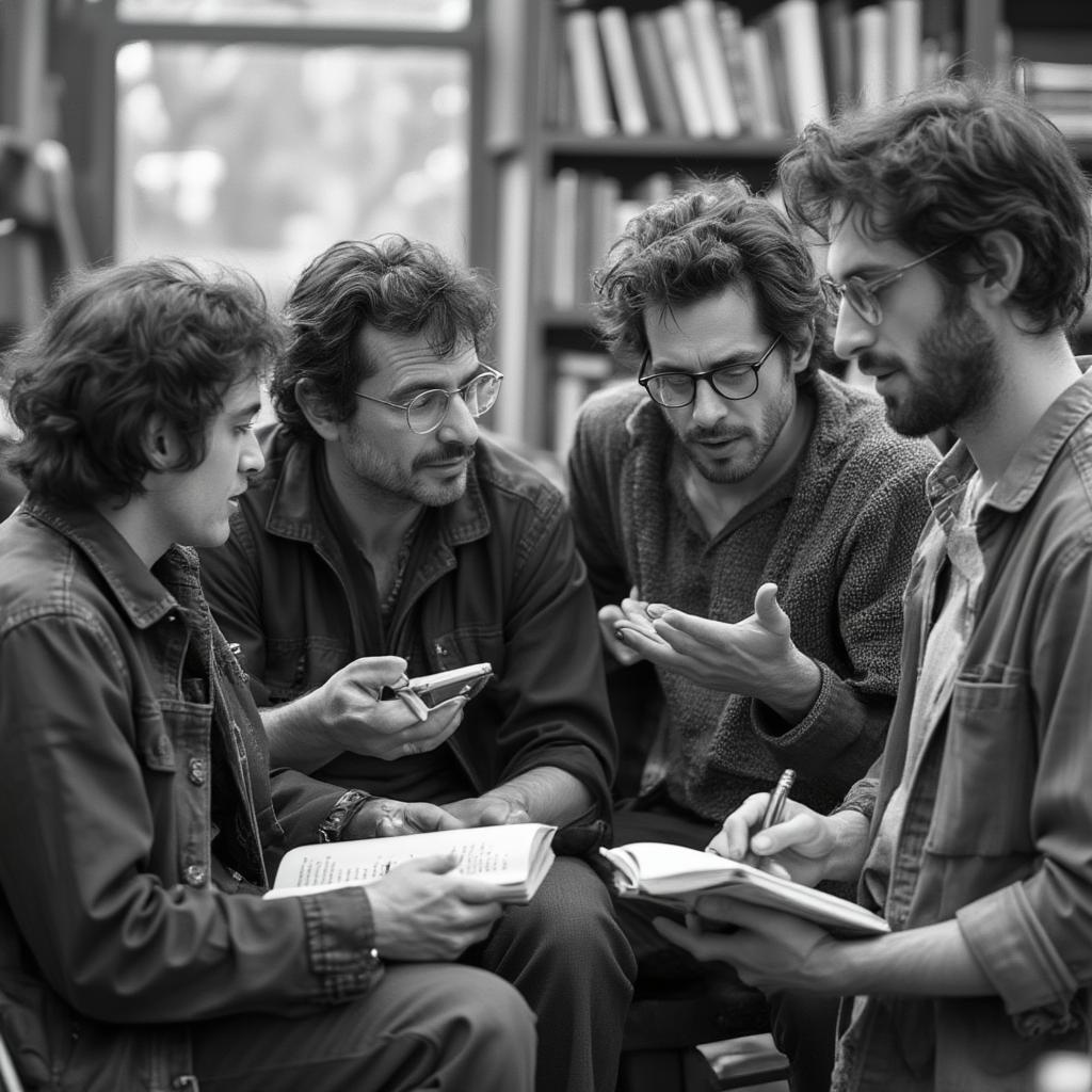 Beat Generation Writers Discussing Love