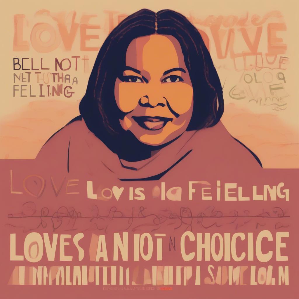 bell hooks quote about love being a choice