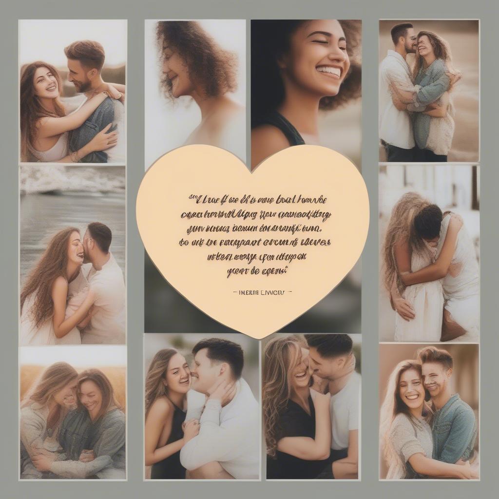 Best Friend Love Quotes: A collage of heartwarming quotes about falling in love with your best friend, overlaid on a picture of two friends laughing together.