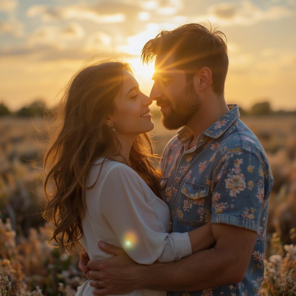 Couple embracing, symbolizing the power of love and connection.