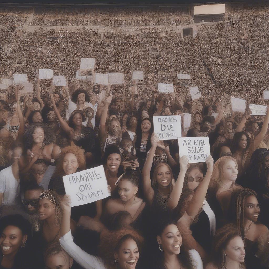 Beyonce Inspiring Fans