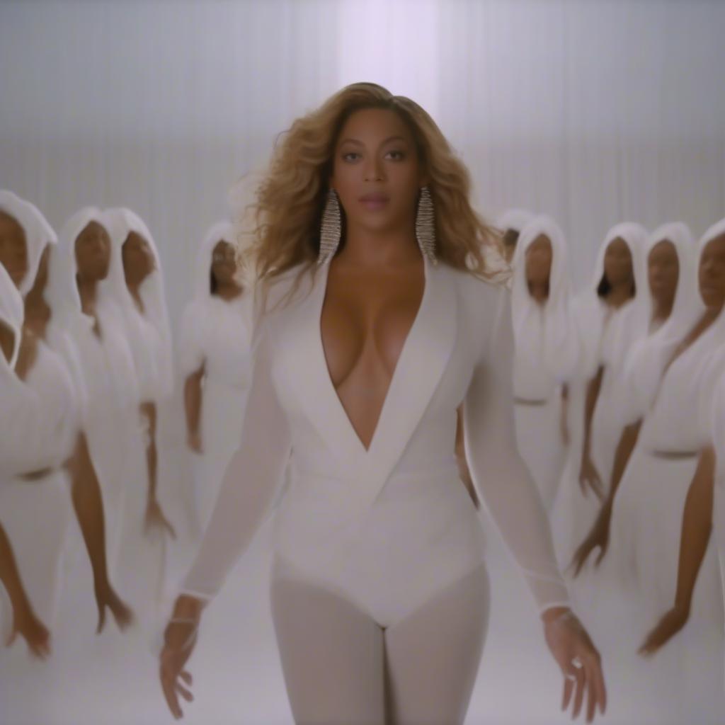 Beyonce in "Me, Myself and I" Music Video