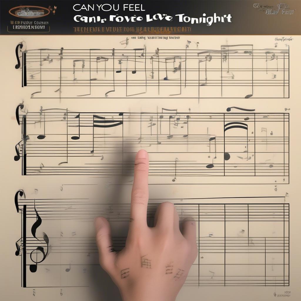 Fingerstyle Guitar Arrangement for "Can You Feel the Love Tonight"