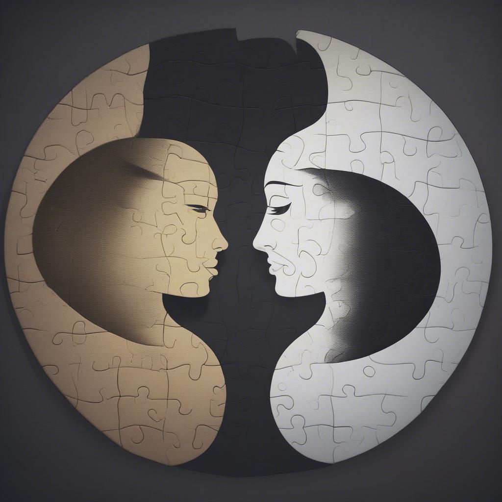 Complementary Love in Yin Yang