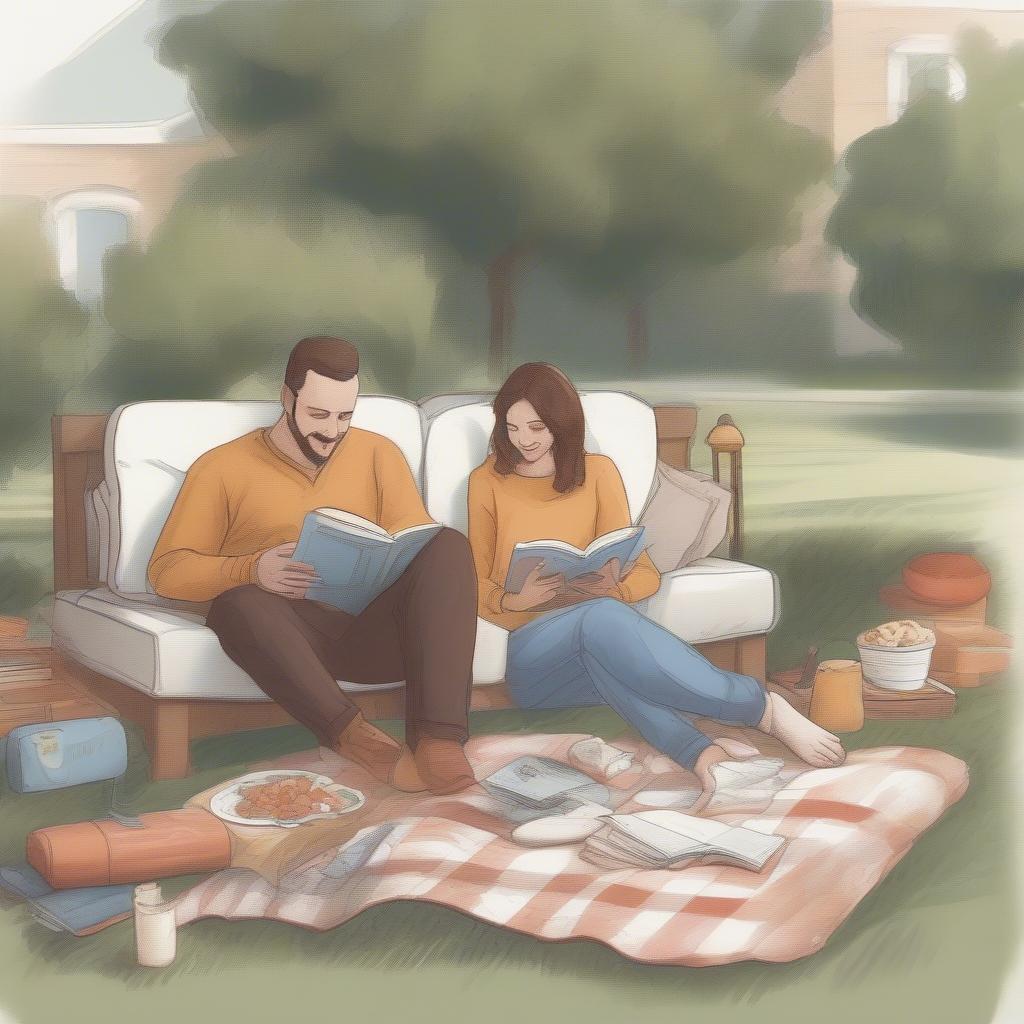 Couple Enjoying Quality Time Together