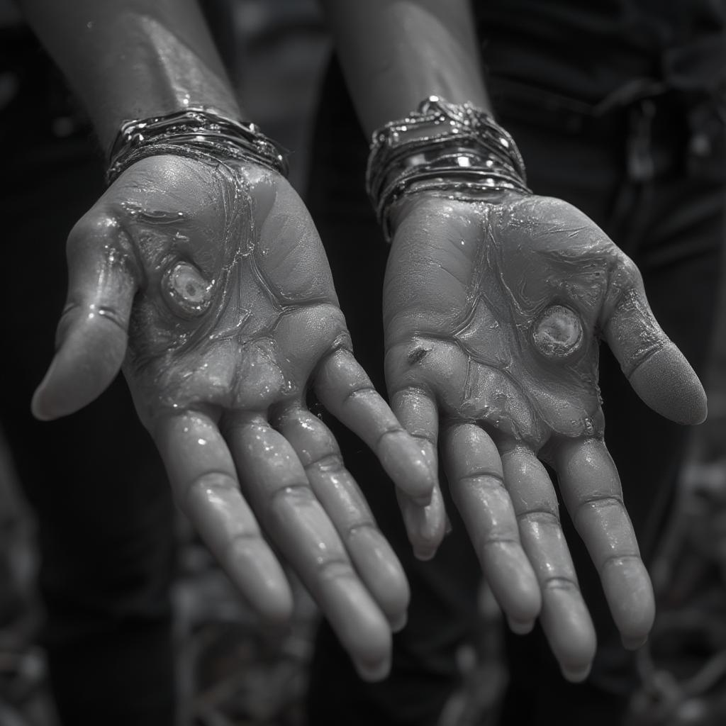 Couple holding hands, offering support during a challenging period.