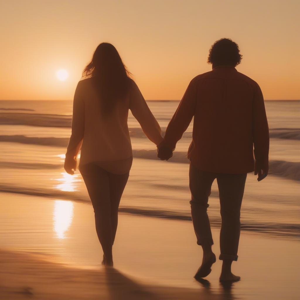 Couple Walking Together After Reconciliation