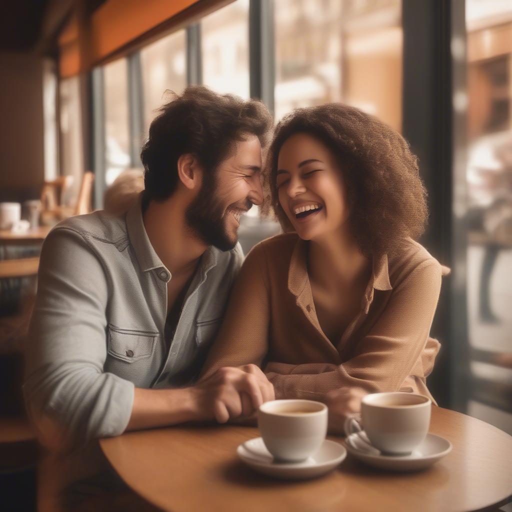 Couple Laughing Together