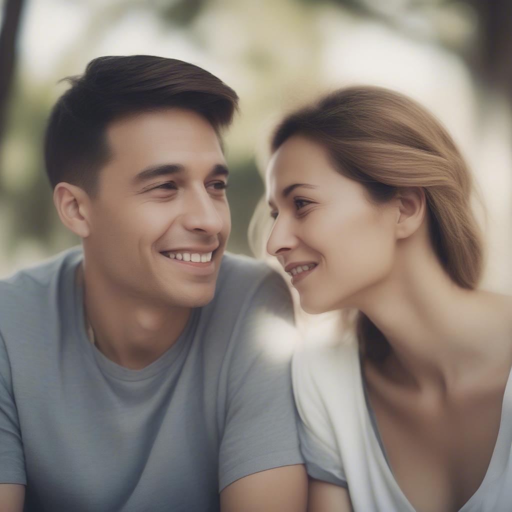 Couple Engaging in Open Communication