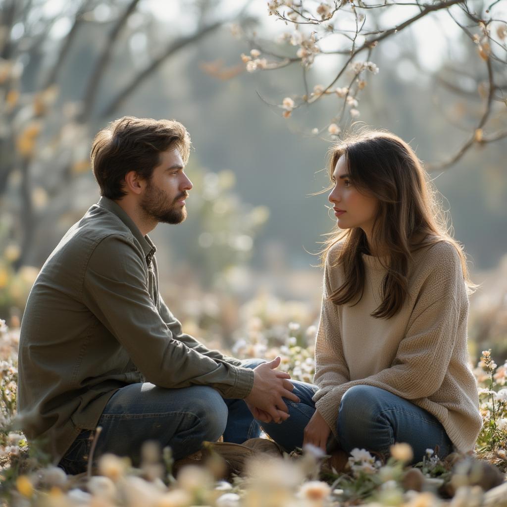 Couple Practicing Patience and Communication