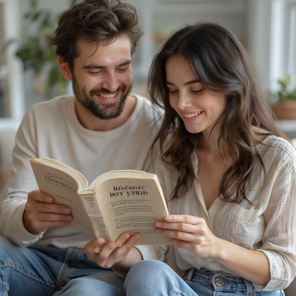 Couple Reading Love Quotes