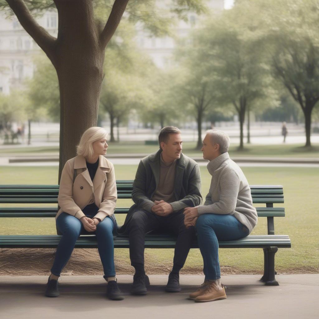 Couple Talking Openly