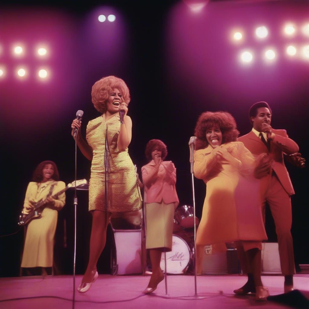 Darlene Love and The Blossoms Performing on Stage