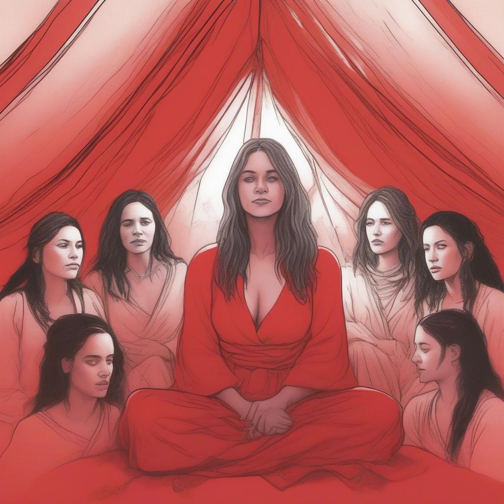 Dinah Finding Strength in the Red Tent