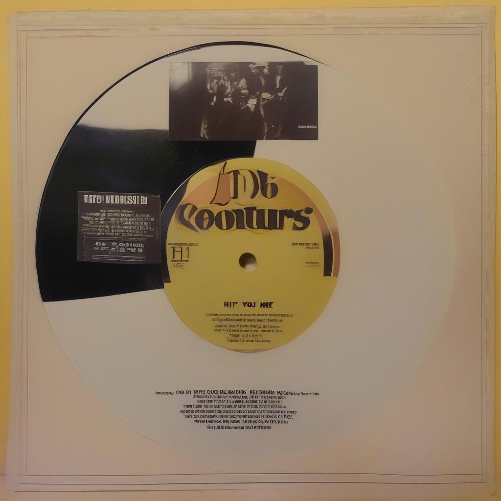 The Contours' "Do You Love Me" vinyl record.