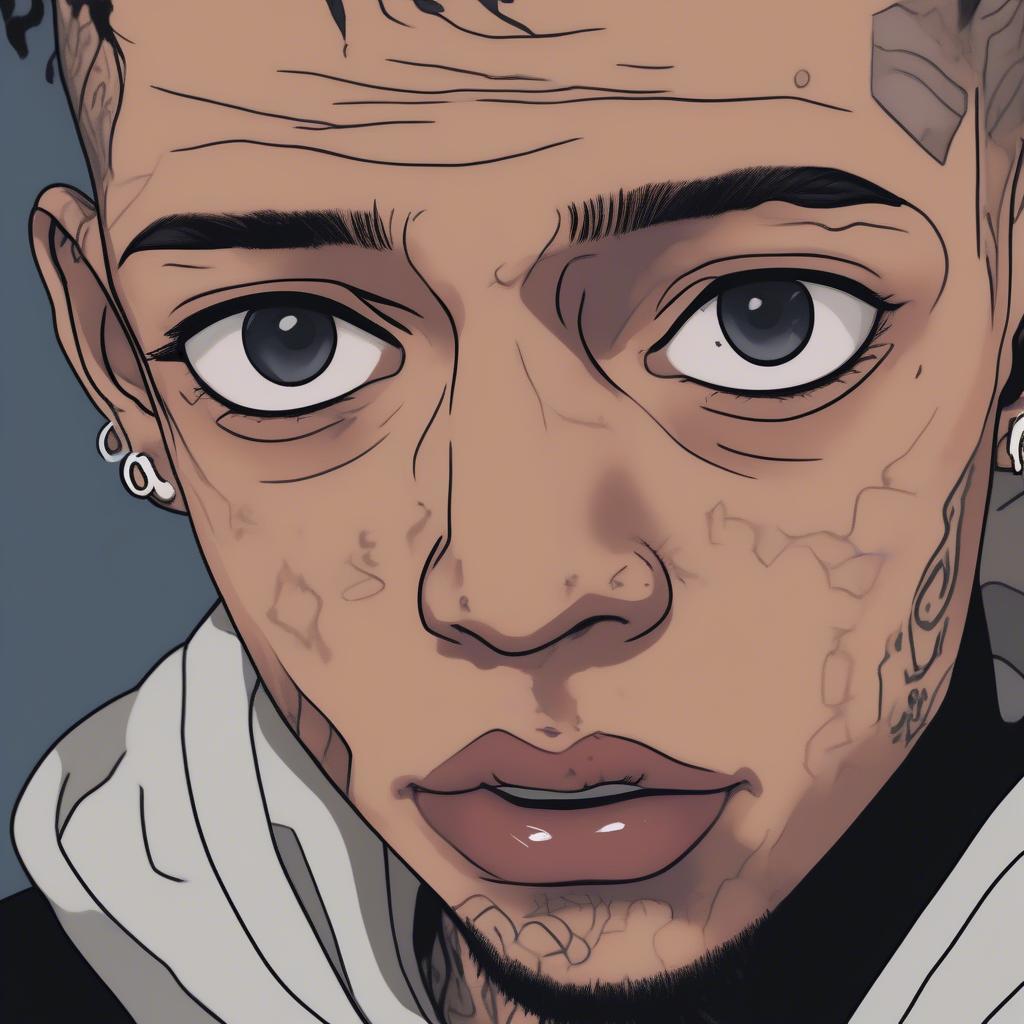 Lil Skies expressing vulnerability in "Don't Love Me"