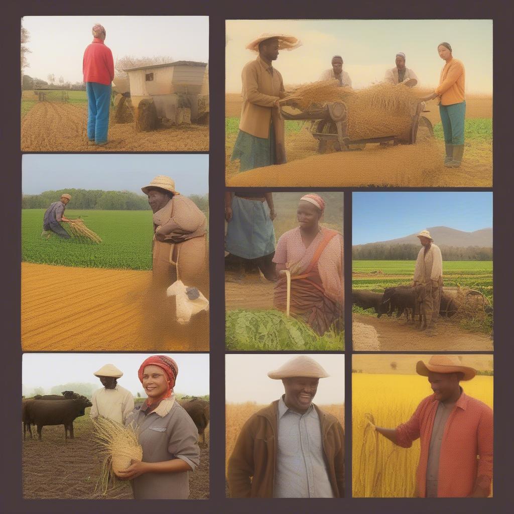 International versions of Farming for Love showcasing different cultures