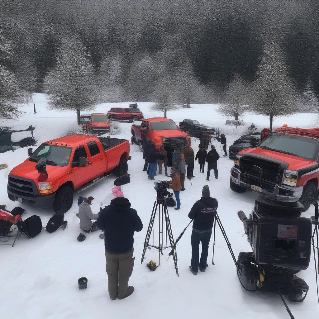 Filming in British Columbia