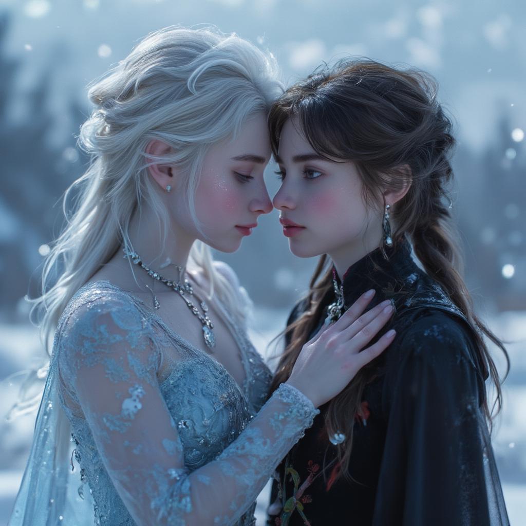 Frozen Love Quotes: Elsa and Anna Embracing