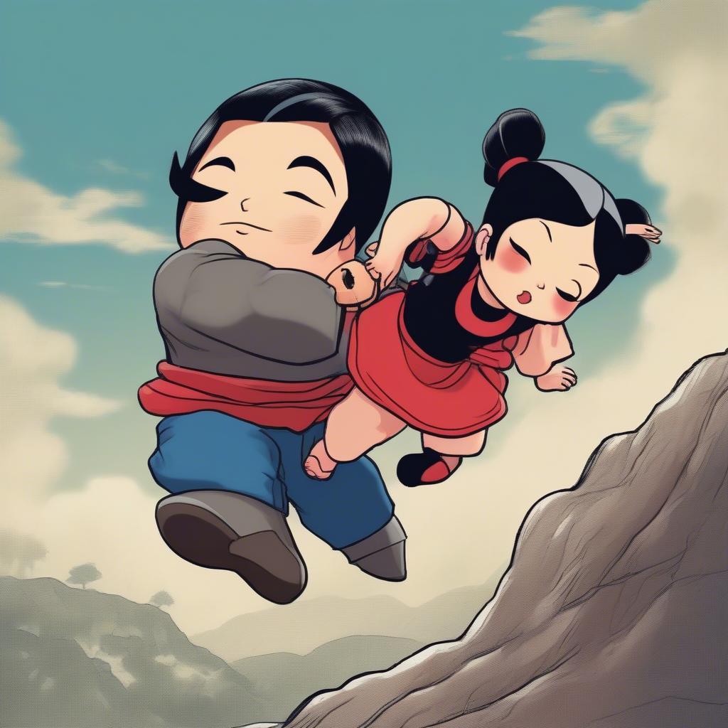 Garu Rescues Pucca
