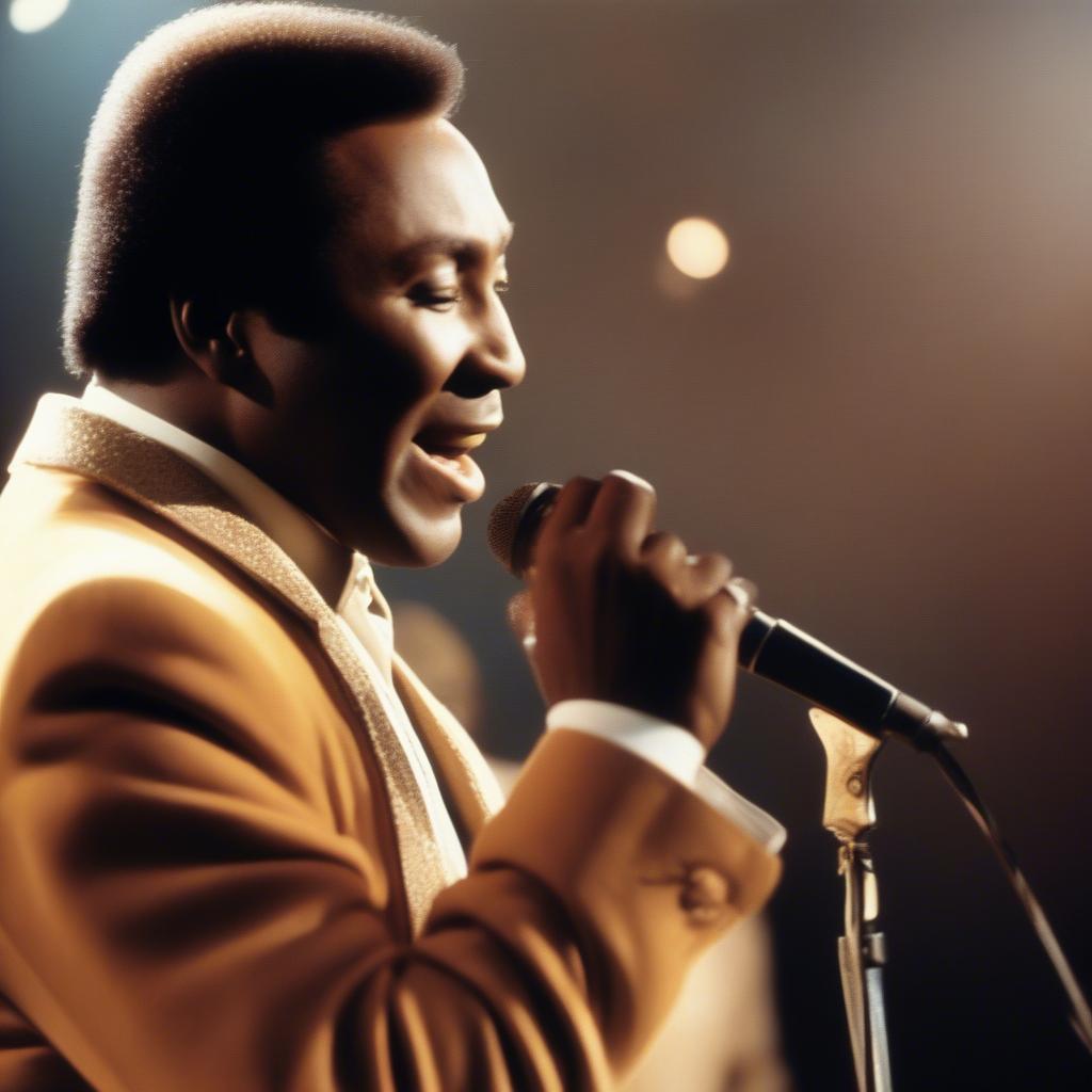 George Benson performing "The Greatest Love of All"