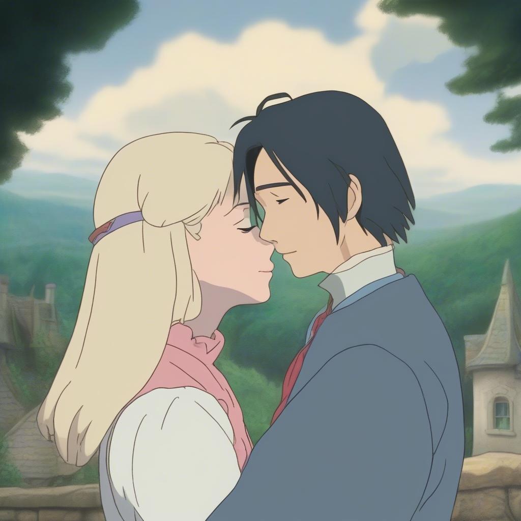 Howl's Moving Castle Sophie and Howl