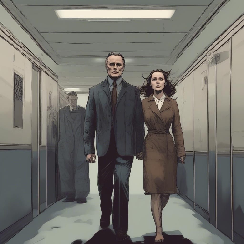 Hannibal and Clarice Escape