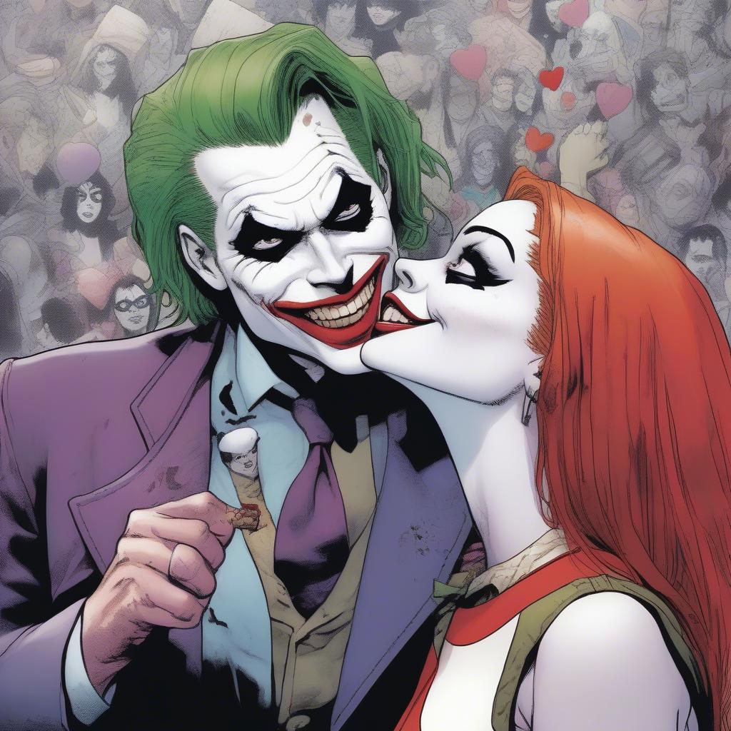 Harley Quinn and Joker in Mad Love