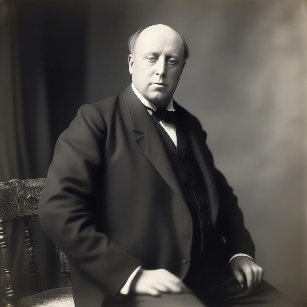 Portrait of Henry James