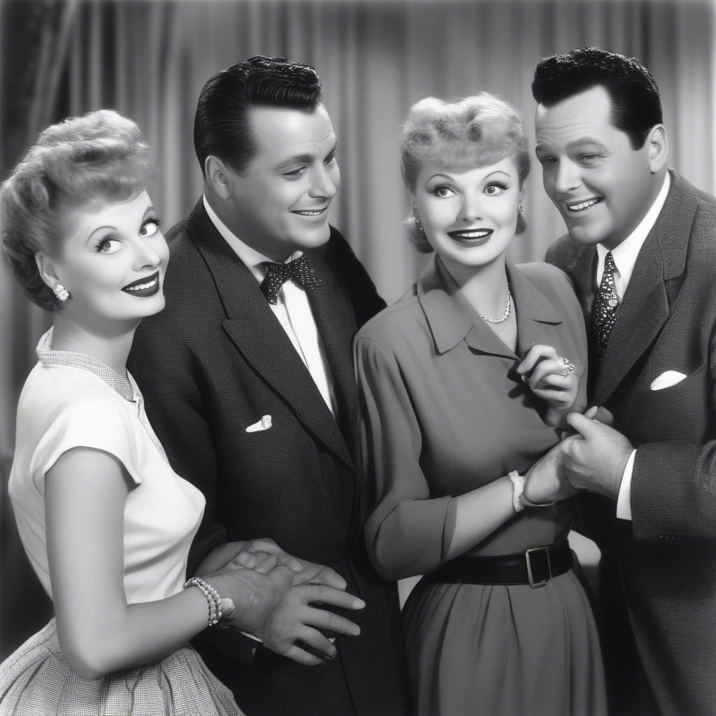 The main cast of I Love Lucy