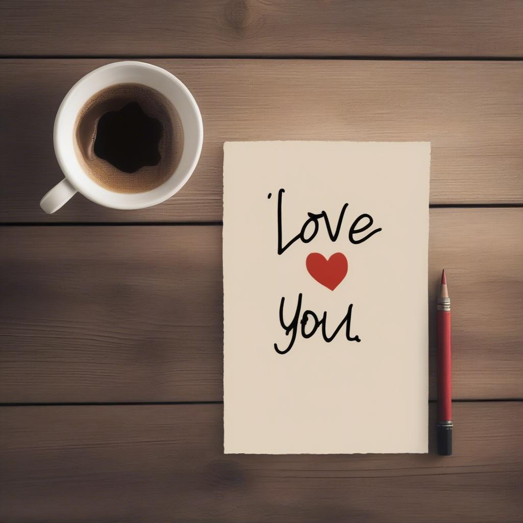 Simple "I Love You" Quote