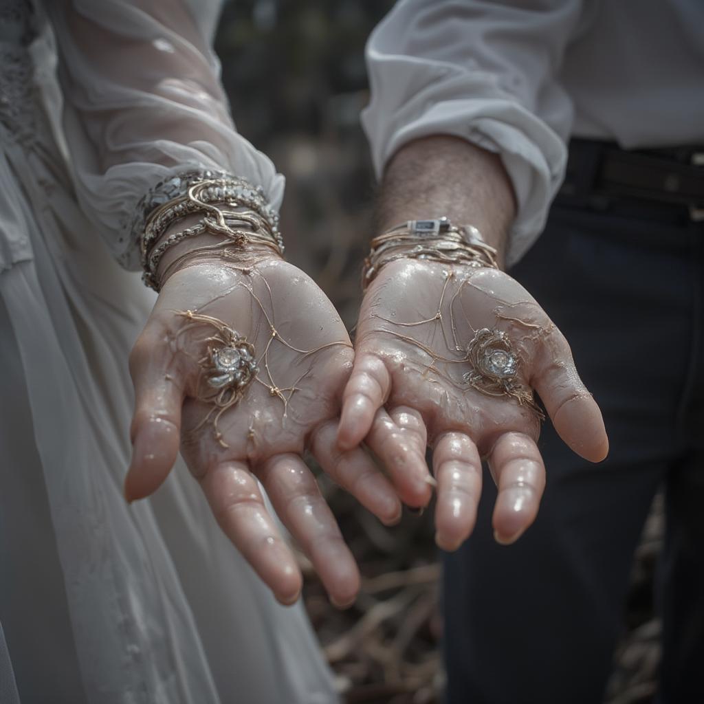 Couple Holding Hands Symbolizing Love and Connection