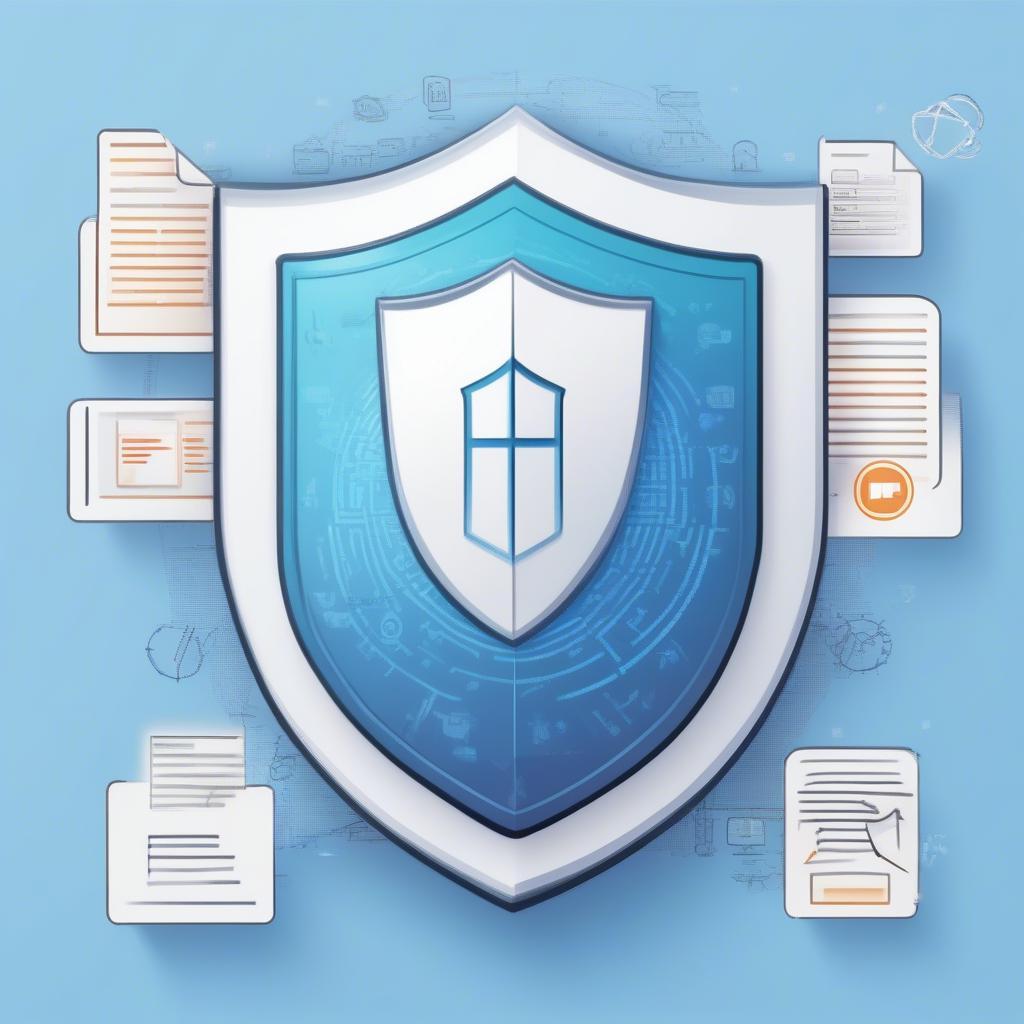 iLovePDF Security Features Illustration