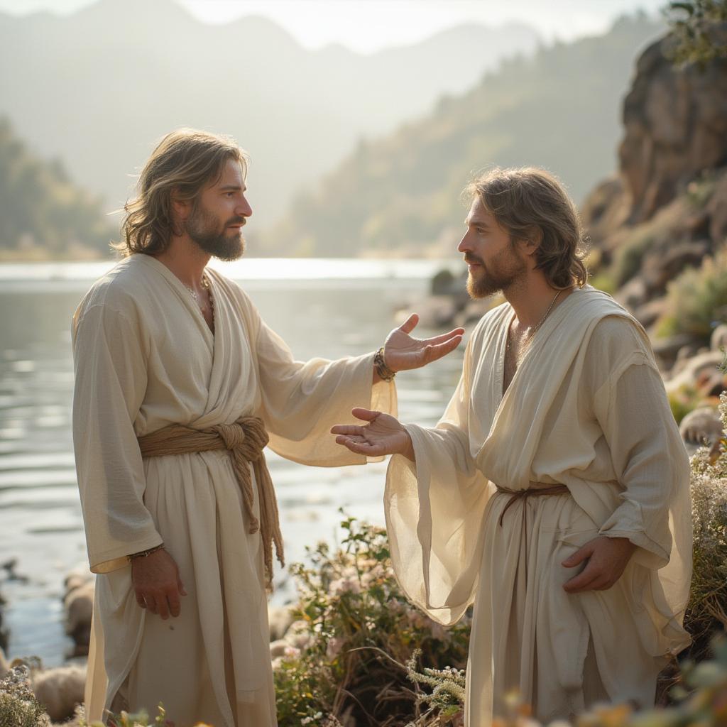 Jesus Forgives and Commissions Peter