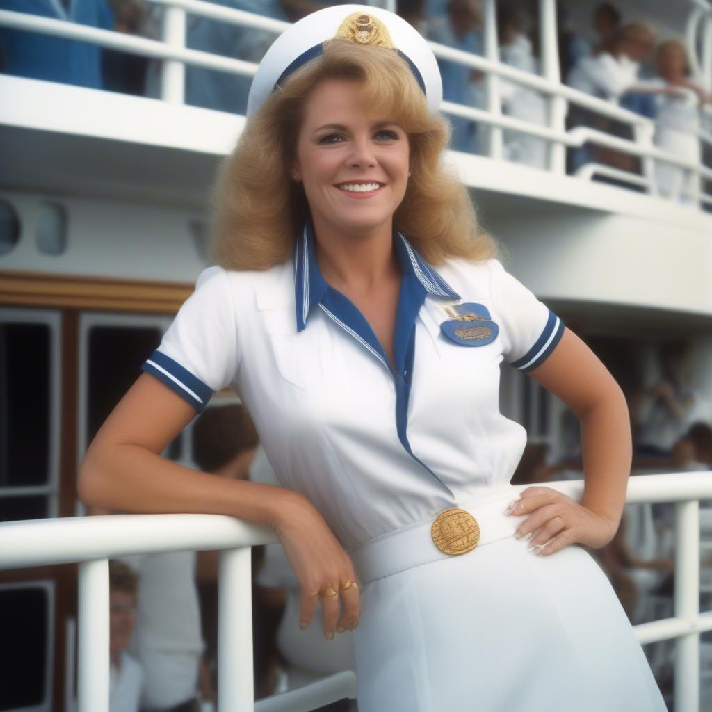 Jill Whelan as Vicki Stubing on The Love Boat