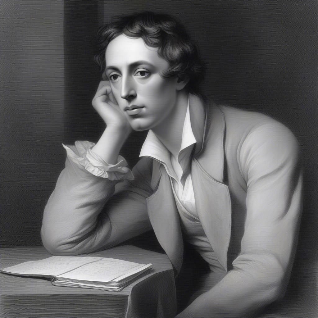 Portrait of John Keats